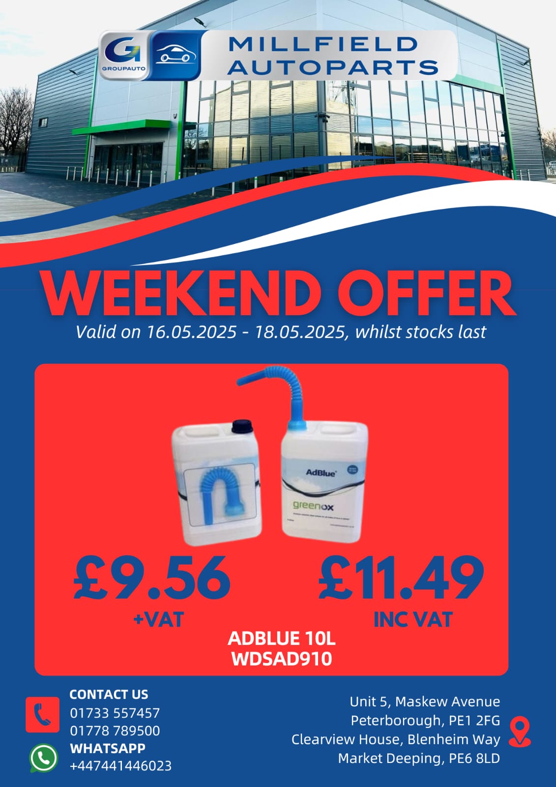 Weekend Offer - ADBLUE Special