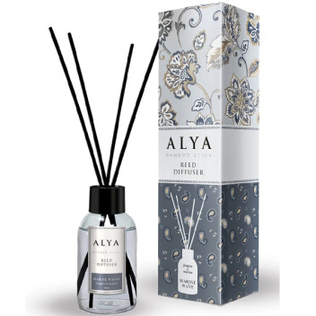 ALYA BAMBOO STICK MARINE WAVES REED DIFFUSER