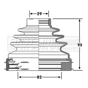 C.V. JOINT BOOT KIT