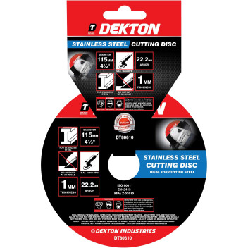 Dekton Cutting Disc (115mm x 1mm)