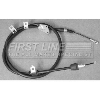 BRAKE CABLE- LH REAR