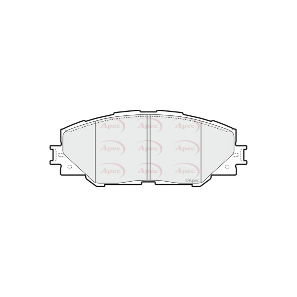 APEC BRAKE PADS (FRONT) (R90) image