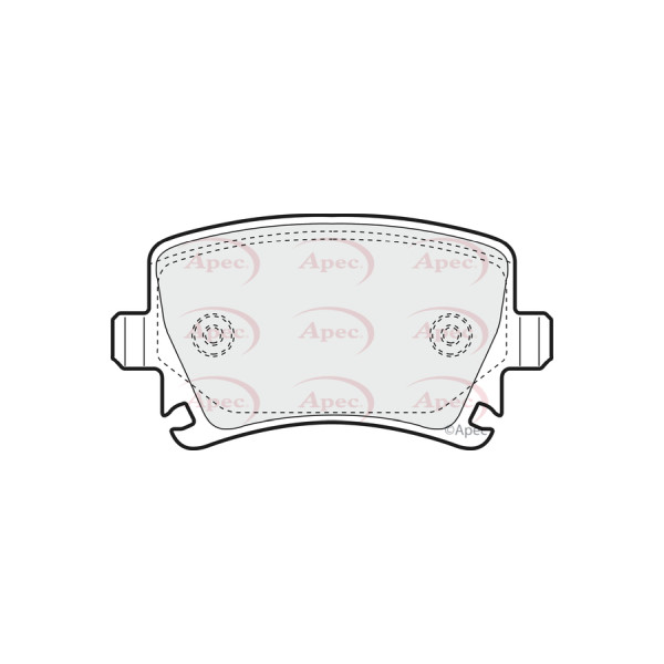 APEC BRAKE PADS (REAR) (R90) image