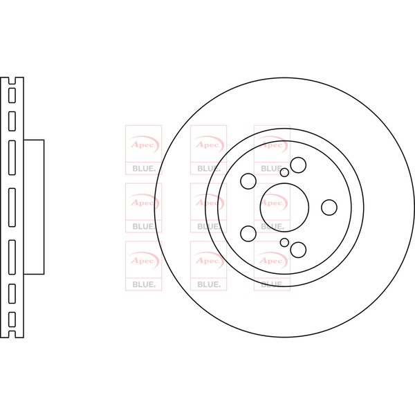 BRAKE DISC (FRONT) (SINGLE) image