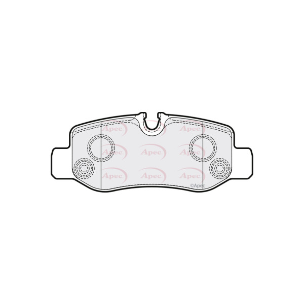 APEC BRAKE PADS (REAR) (R90) image