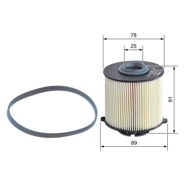 CAR FUEL FILTER N2062 image