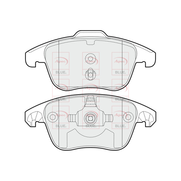 BRAKE PADS (FRONT) (R90) image