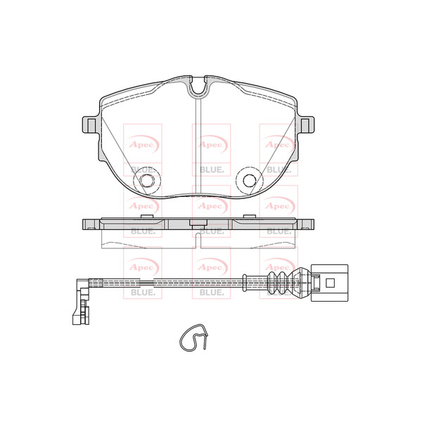 BRAKE PADS (FRONT) (R90) image