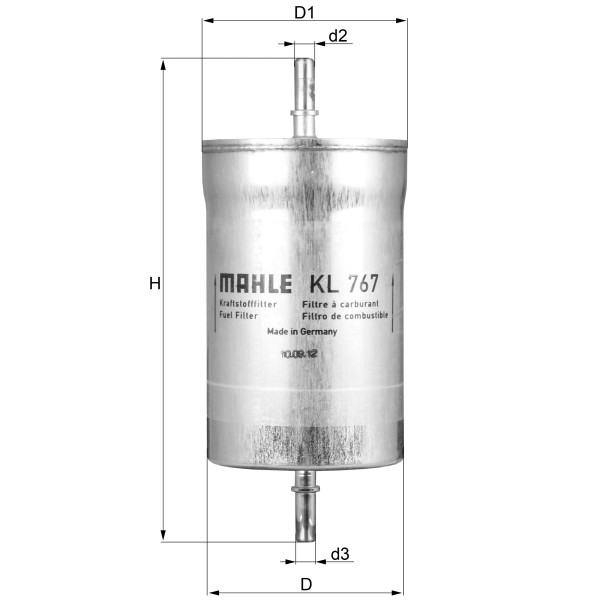 FUEL FILTER - IN-LINE image