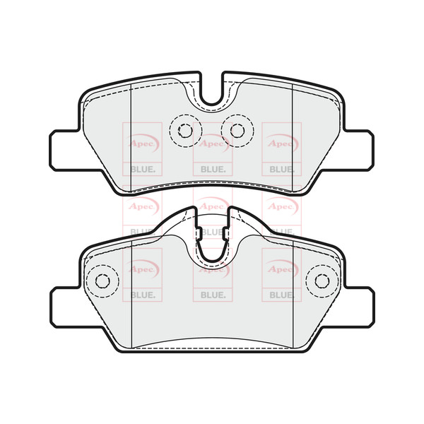 BRAKE PADS (REAR) (R90) image