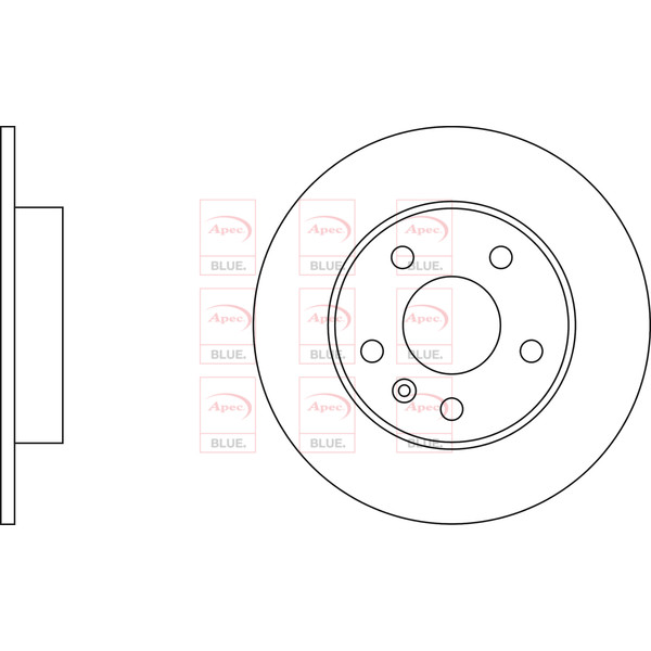 BRAKE DISC (REAR) (SINGLE) image