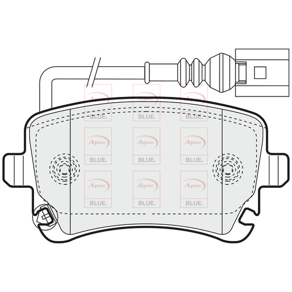 BRAKE PADS (REAR) (R90) image