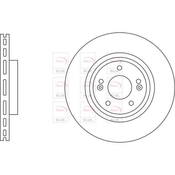 BRAKE DISC (FRONT) (SINGLE) image
