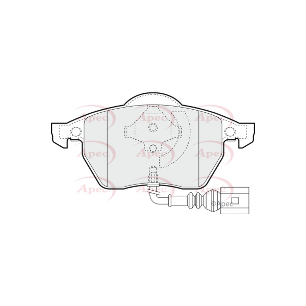 APEC BRAKE PADS (FRONT) (R90) image