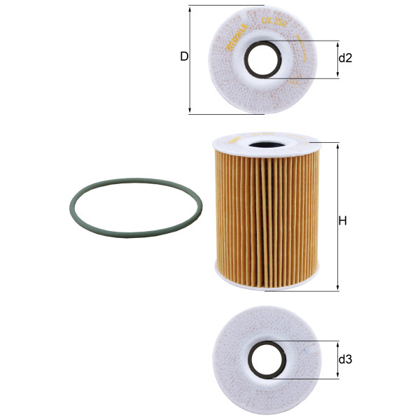 OIL FILTER - ELEMENT image