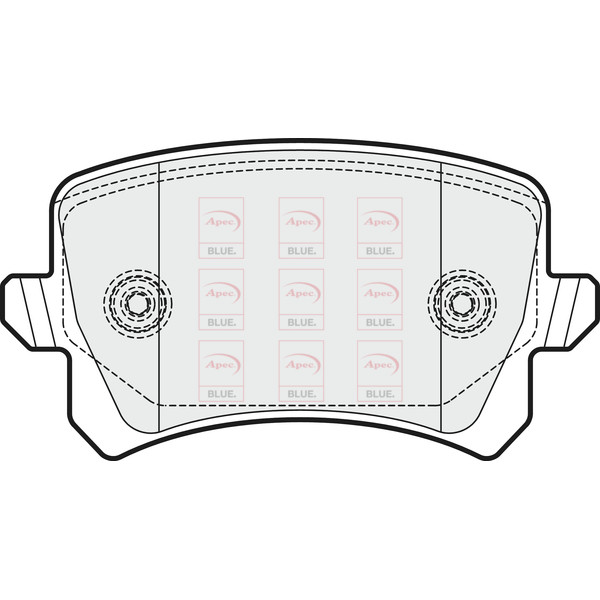 BRAKE PADS (REAR) (R90) image