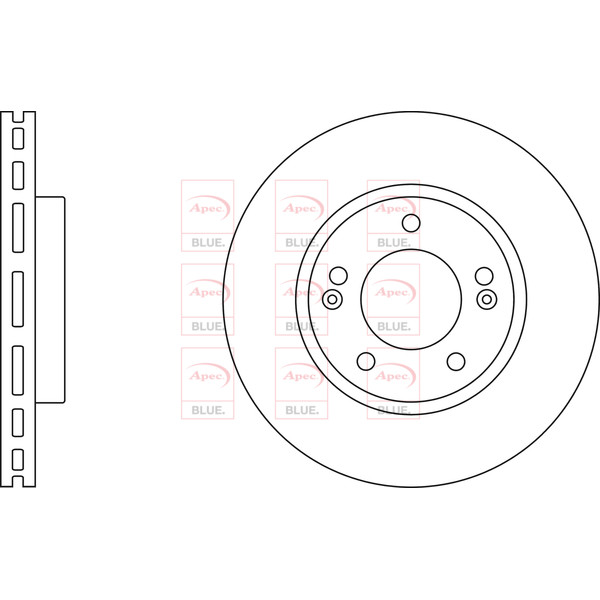 BRAKE DISC (FRONT) (SINGLE) image