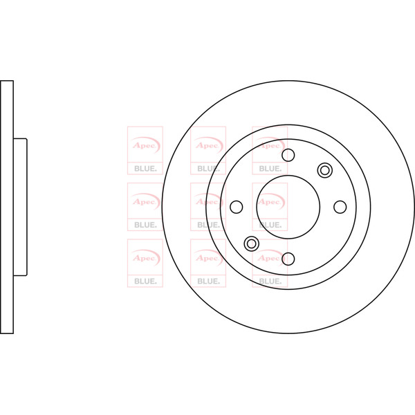BRAKE DISC (FRONT) (SINGLE) image