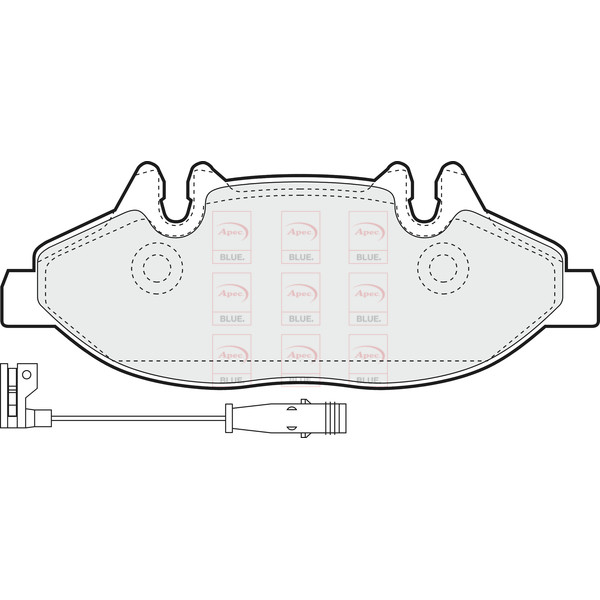 BRAKE PADS (FRONT) (R90) image