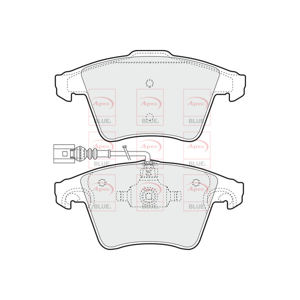 BRAKE PADS (FRONT) (R90) image