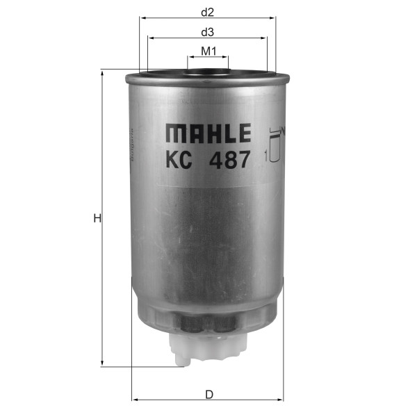 FUEL FILTER - SPIN ON image