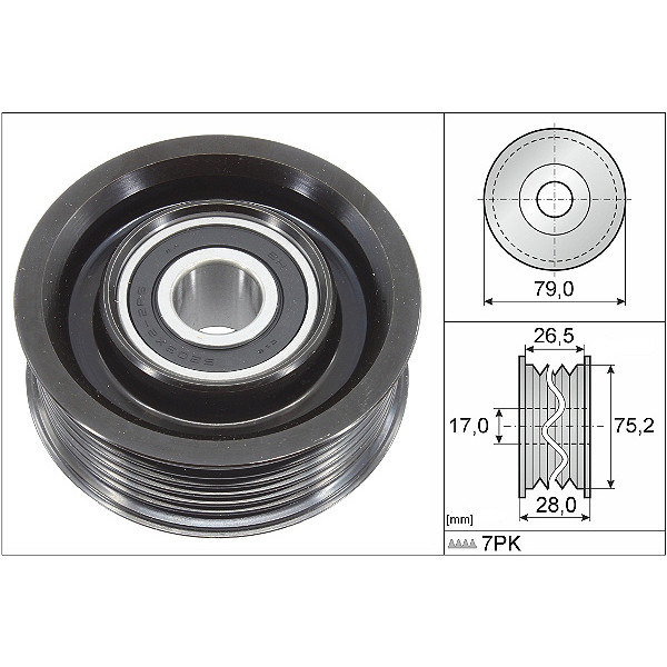 ABDS DEFLECTION PULLEY image