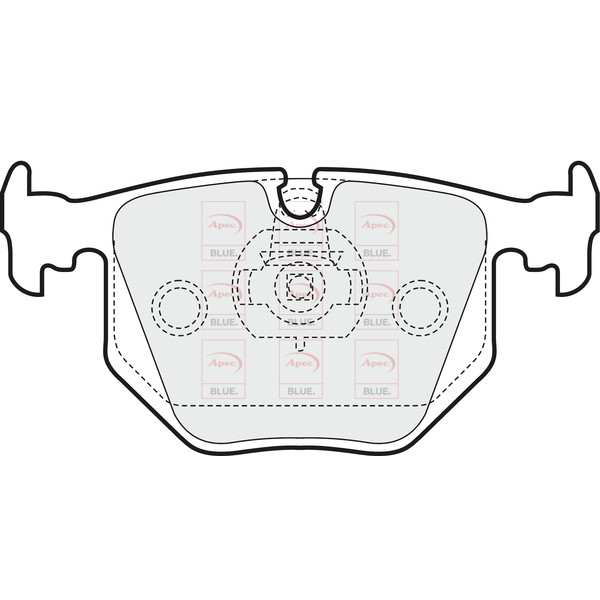 BRAKE PADS (REAR) (R90) image