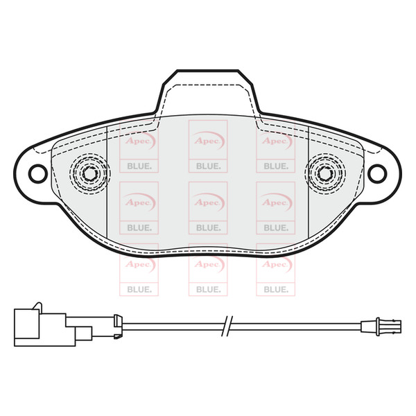 BRAKE PADS (FRONT) (R90) image