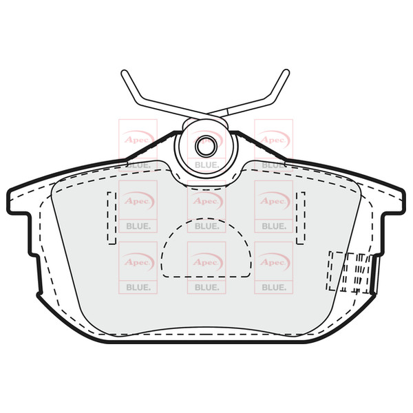 BRAKE PADS (REAR) (R90) image