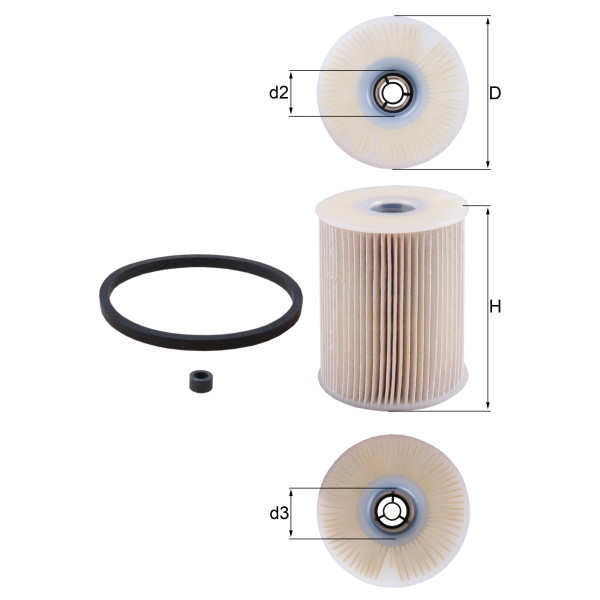 FUEL FILTER - ELEMENT image