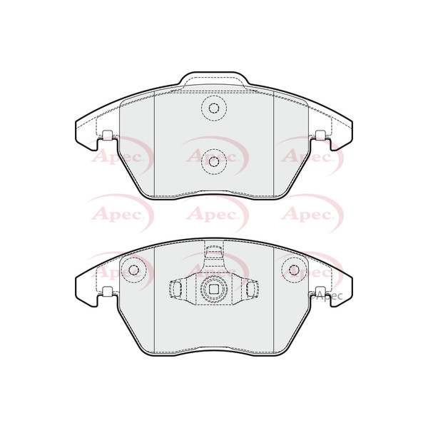 APEC BRAKE PADS (FRONT) (R90) image