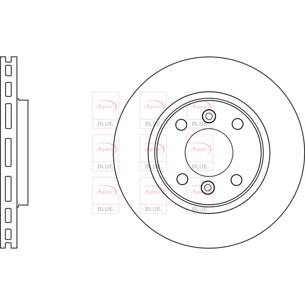 BRAKE DISC (FRONT) (SINGLE) image