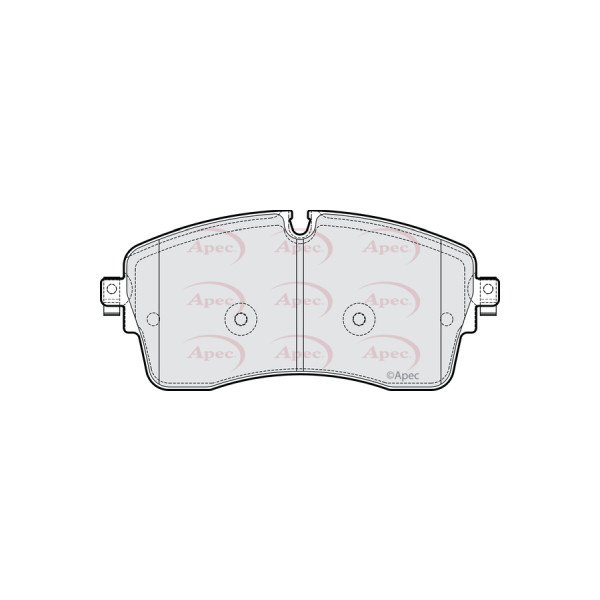 APEC BRAKE PADS (FRONT) (R90) image