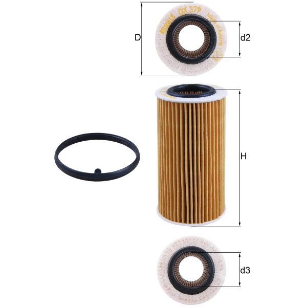 OIL FILTER - ELEMENT image
