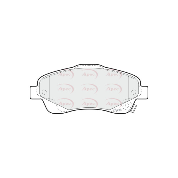 APEC BRAKE PADS (FRONT) (R90) image