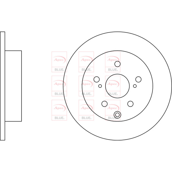 BRAKE DISC (REAR) (SINGLE) image