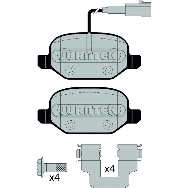 PAD (REAR) - ALFA ROMEO FIAT image