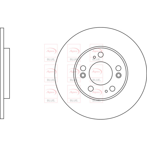 BRAKE DISC (REAR) (SINGLE) image
