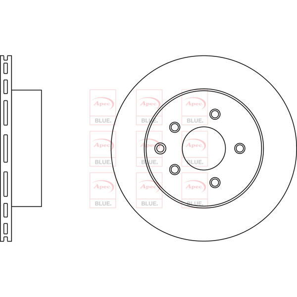 BRAKE DISC (REAR) (SINGLE) image