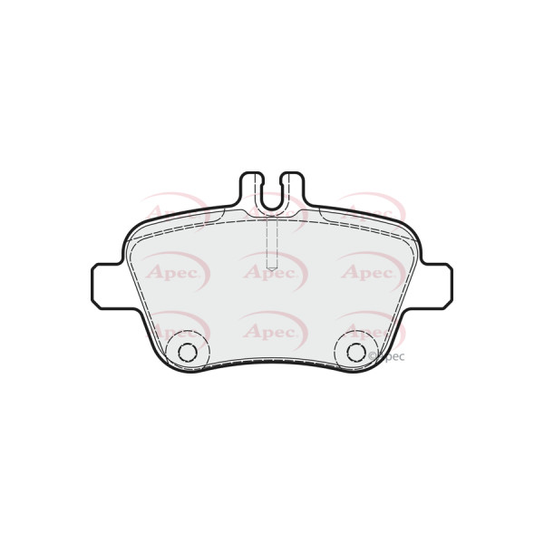 APEC BRAKE PADS (REAR) (R90) image