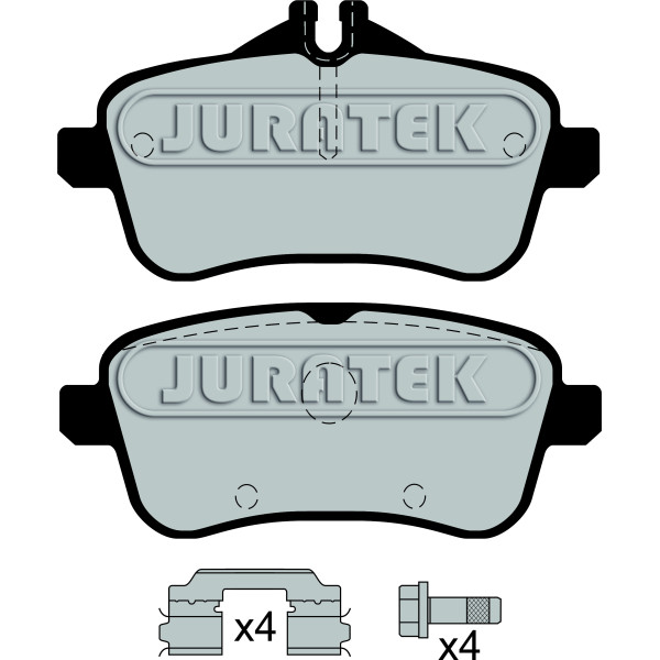 PAD (REAR) - MERCEDES image
