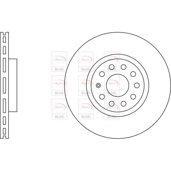 BRAKE DISC (FRONT) (SINGLE) image