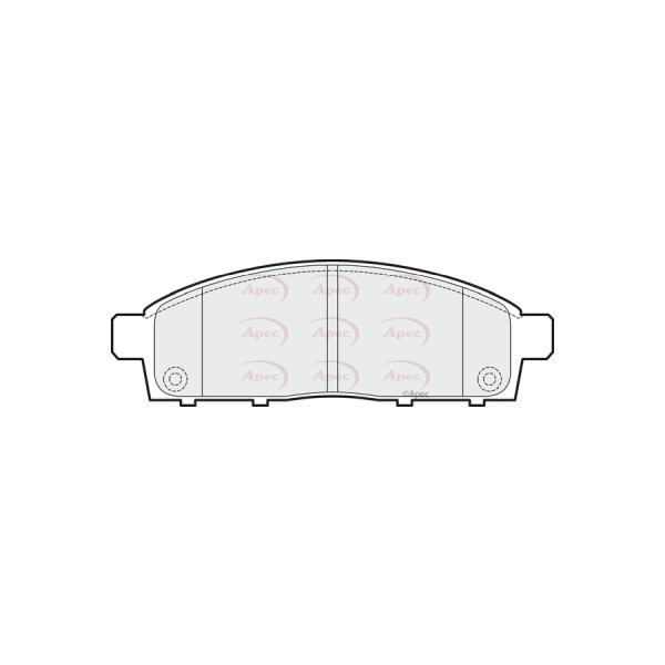 APEC BRAKE PADS (FRONT) (R90) image