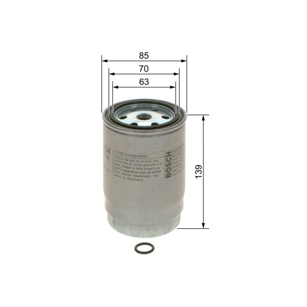 CAR FUEL FILTER N2255 image