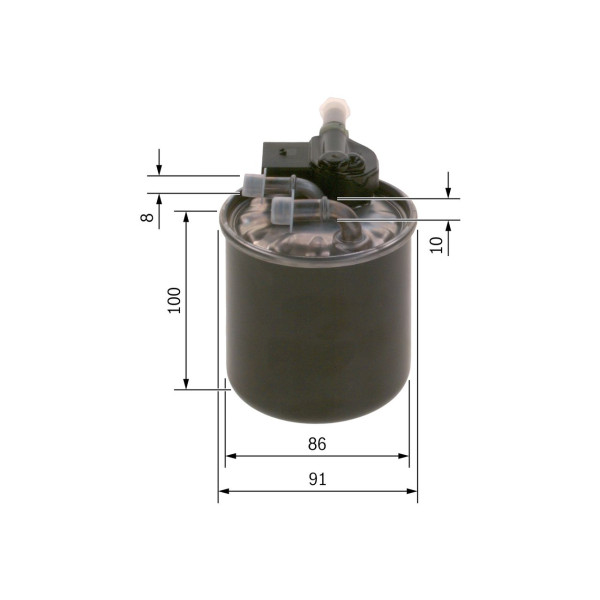CAR FUEL FILTER N2843 image