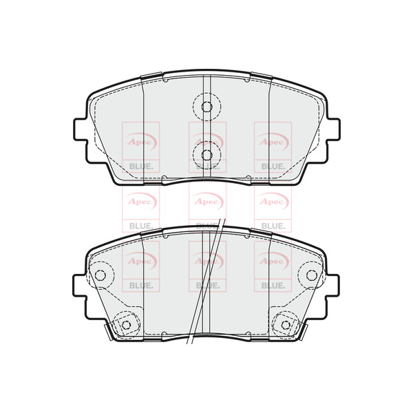BRAKE PADS (FRONT) (R90) image