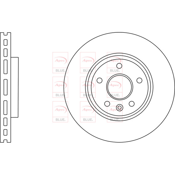 BRAKE DISC (FRONT) (SINGLE) image