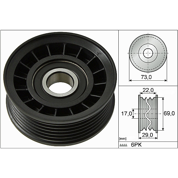 ABDS DEFLECTION PULLEY image