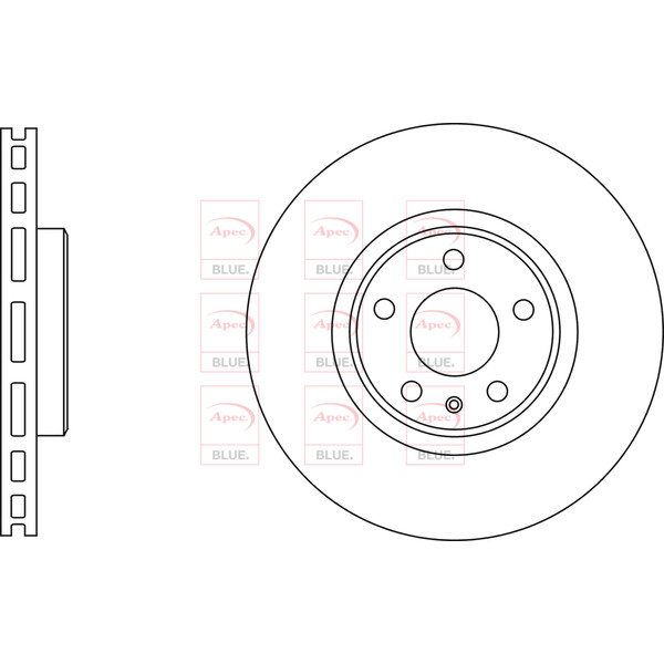 BRAKE DISC (FRONT) (SINGLE) image