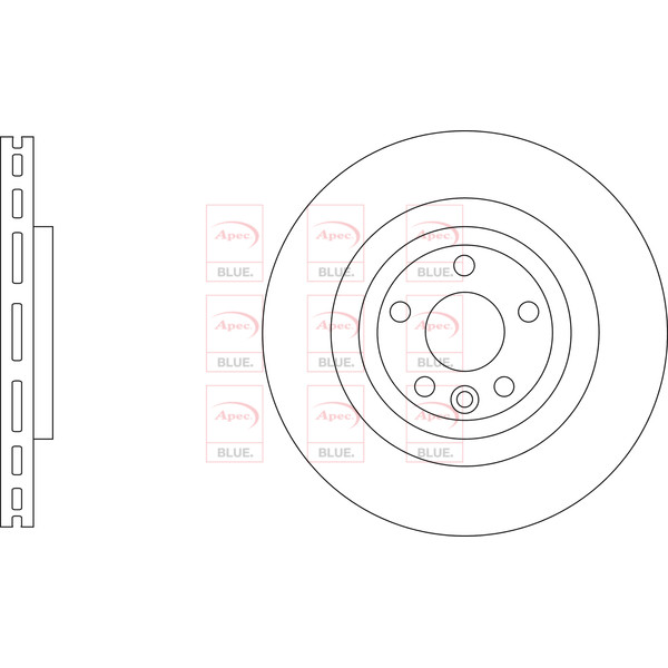 BRAKE DISC (REAR) (SINGLE) image